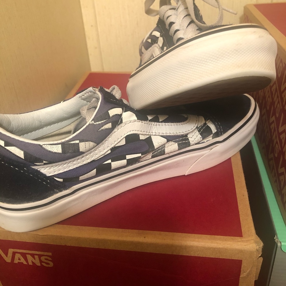Blue Flame Vans